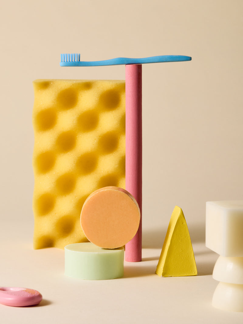 Brosse à dents pour enfants Humble Brush à base de plantes - Bleu