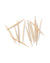 A pile of The Humble Co. bamboo toothpicks, designed with sustainable and eco-friendly materials to promote good oral hygiene.