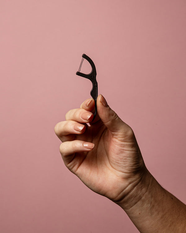 Floss Picks - Charcoal