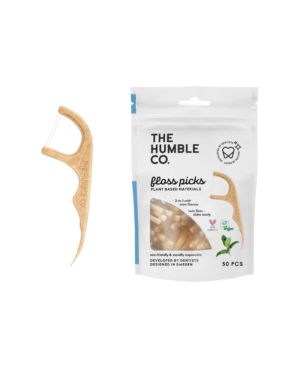 Floss Picks - Mint