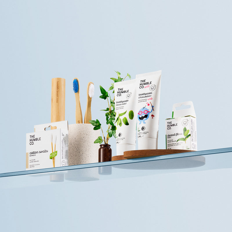 Dental Floss - Fresh Mint 50 m - The Humble Co.
