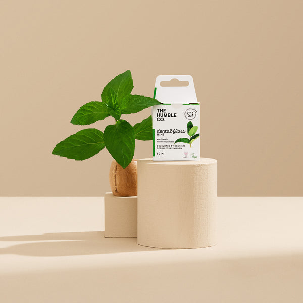 Dental Floss - Fresh Mint 50 m - The Humble Co.
