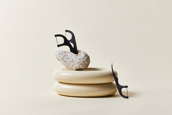 Floss Picks - Charcoal