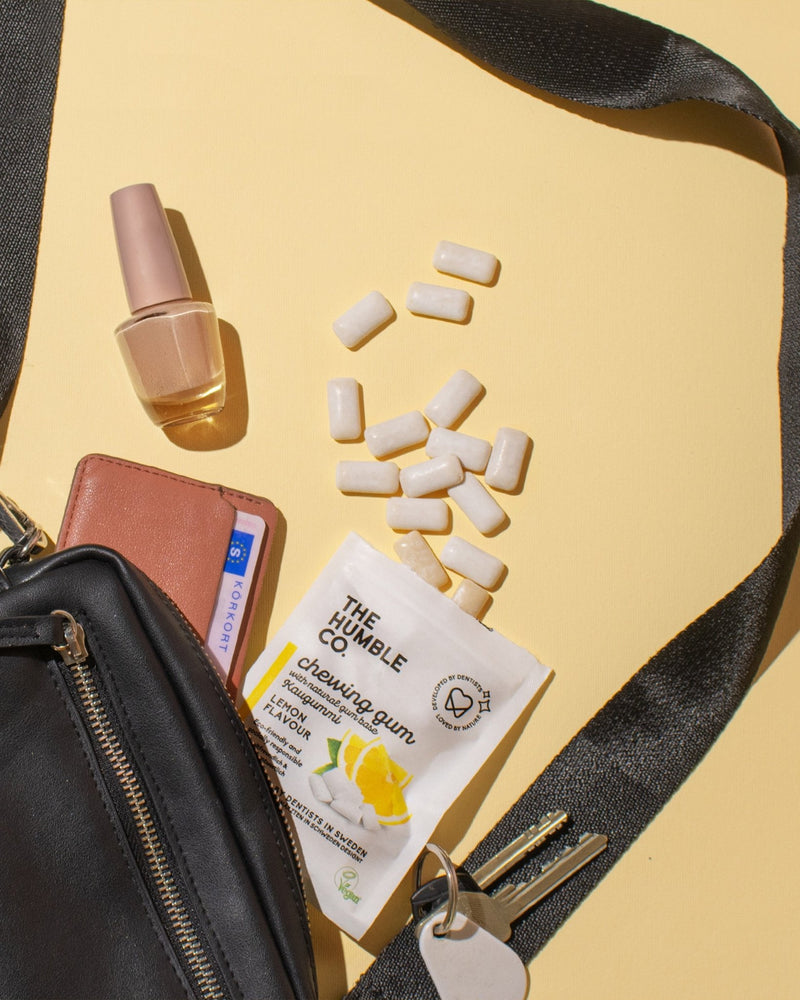 Natural Chewing Gum - Lemon - The Humble Co.