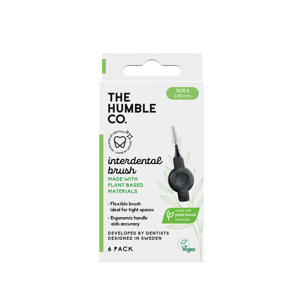Interdental Brush Plant-based- SIZE 5 - 0,8 mm