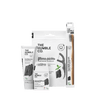 A sustainable oral care set from The Humble Co., featuring charcoal toothpaste, bamboo toothbrush, and floss picks, promoting eco-friendly and effective oral hygiene.