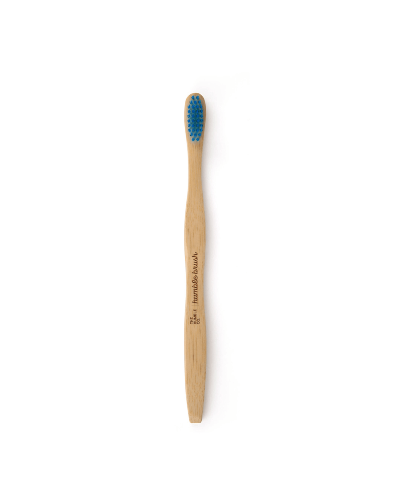 Humble Brush Adult - blue, medium bristles - The Humble Co.